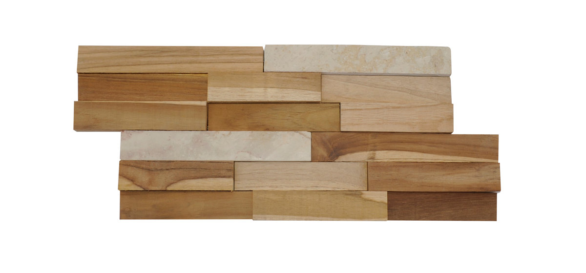SUNDA WOOD & MARBLE 40x18x1-2 CM